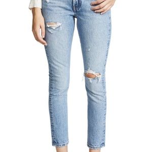 Levi’s 501 Skinny High Rise Non-stretch Jeans